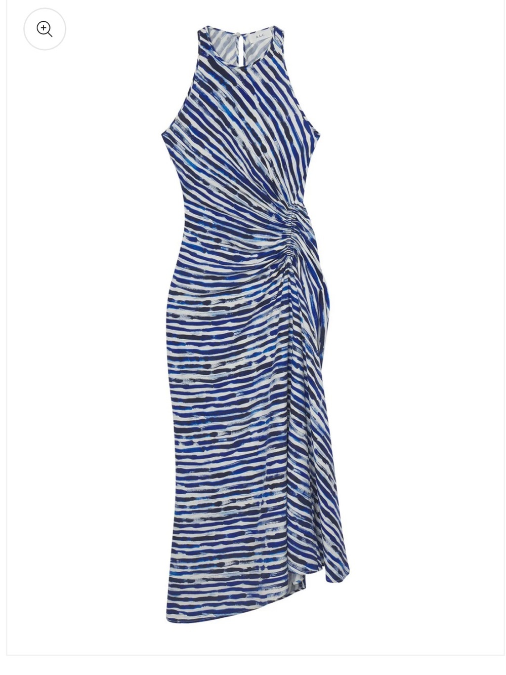NWOT A.L.C. Ruby Dress in Navy Stripe size 6 - Picture 2 of 7